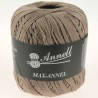 Crochet yarn Annell Max 3431Brown