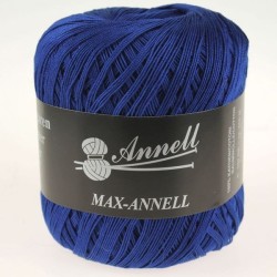 Annell fil à crocheter Max 3438 Bleu foncé