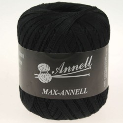 Annell fil à crocheter Max 3459 Noir
