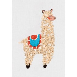 Panna Embroidery kit Little Llama